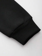 Moletom Com Capuz Bolso Canguru Estampa Cruz Geométrica Ribana