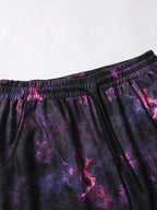 Conjunto Moletom Com Capuz Estampado e Calça Estampada