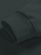 Suéter Gola Redonda Estampa Lettering Com Ribana Casual Regular Fit