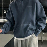 Moletom Com Capuz Bolso Canguru Oversized Street Casual