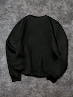 Suéter Gola Alta Estampa Lettering Com Ribana Oversized Casual