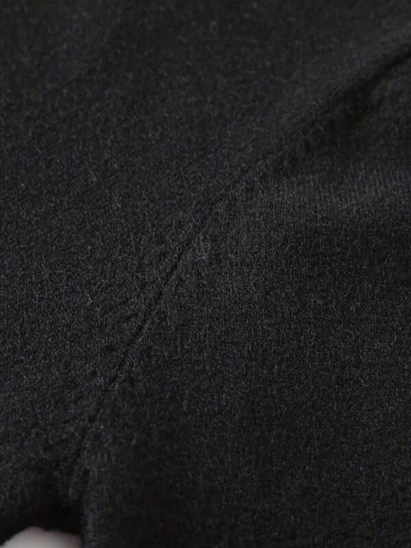 Suéter Tricot Texturizado Gola Redonda Com Ribana Slim Fit