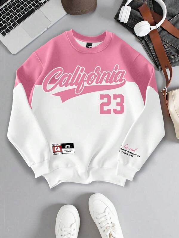 Moletom Careca Estampa Lettering Universitária Com Recortes Ribana