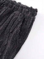 Conjunto Moletom Com Capuz Texturizado e Calça Texturizada