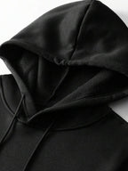 Moletom Com Capuz Ribana Estampa Caveira Cartas Street