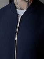 Conjunto Moletom Com Zíper e Ribana e Calça Com Cordão