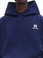 Moletom Com Capuz Lettering Universitário Nas Costas Com Ribana