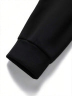 Suéter Meio Zíper Gola Alta Com Ribana Minimalista Casual
