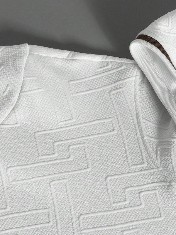 Moletom Com Capuz Texturizado Patch Frontal Gola Cruzada Ribana