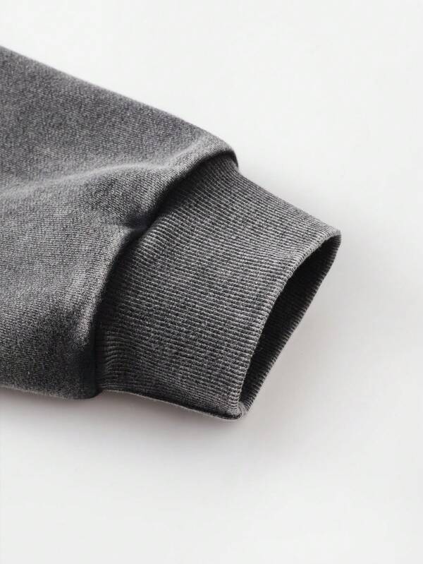 Moletom Com Capuz Bolso Canguru Estampa Costas E Frontal Casual