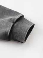 Moletom Com Capuz Bolso Canguru Estampa Costas E Frontal Casual