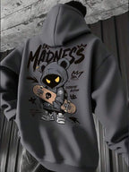 Moletom Com Capuz Estampa Lettering Skate Street Urbano