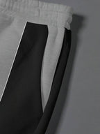 Conjunto Moletom Com Capuz Zíper e Calça Com Cordão