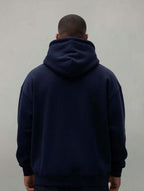 Moletom Com Capuz Bolso Canguru Com Cordão Oversized Regular
