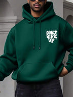 Moletom Com Capuz Estampa Lettering Costas Estilo Graffiti